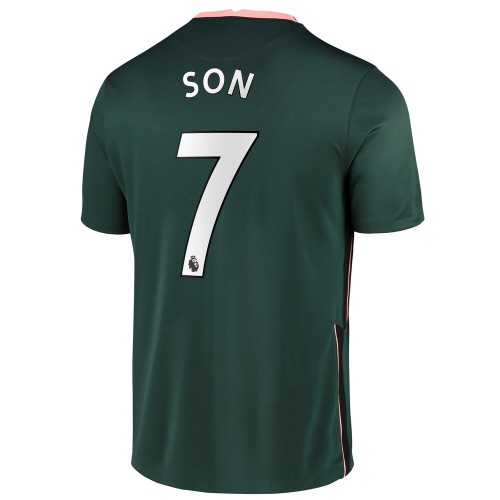 Tottenham Hotspur Fodboldtrøjer Son 7 Udebanesæt 2020/21 Kort ærmer Tottenham Hotspur Fodboldtrøjer Son 7 Udebanesæt 2020/21 Kort ærmer